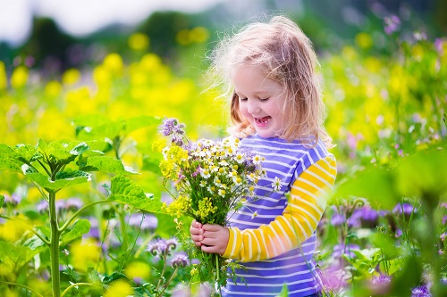 Bloemenfestijn voor kinderen