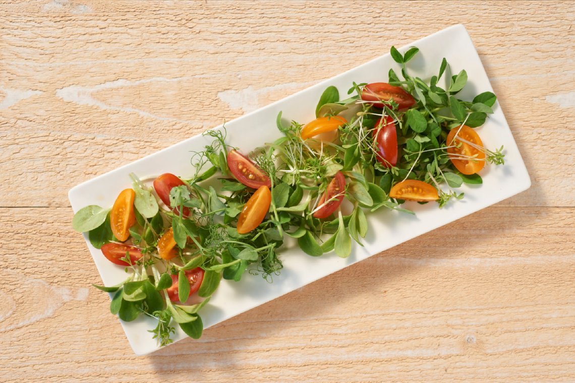 Buzzy Microgreens: koken met kiemgroenten