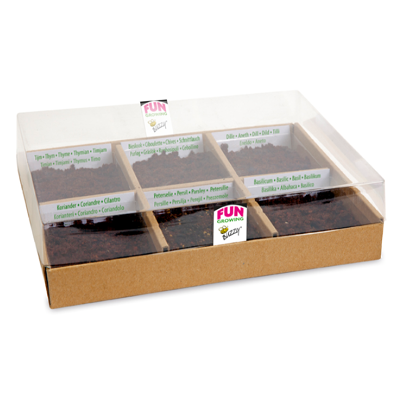 Kruidentuin kweekset