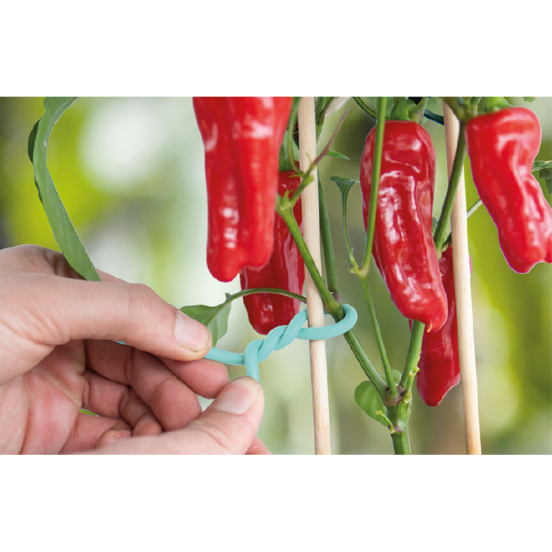 Binddraad met rubber 7 meter