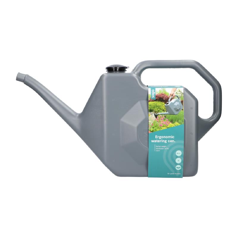 Ergonomische gieter, 8 liter antraciet