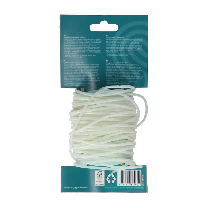 Biologisch afbreekbaar bindbuis 10m 3mm