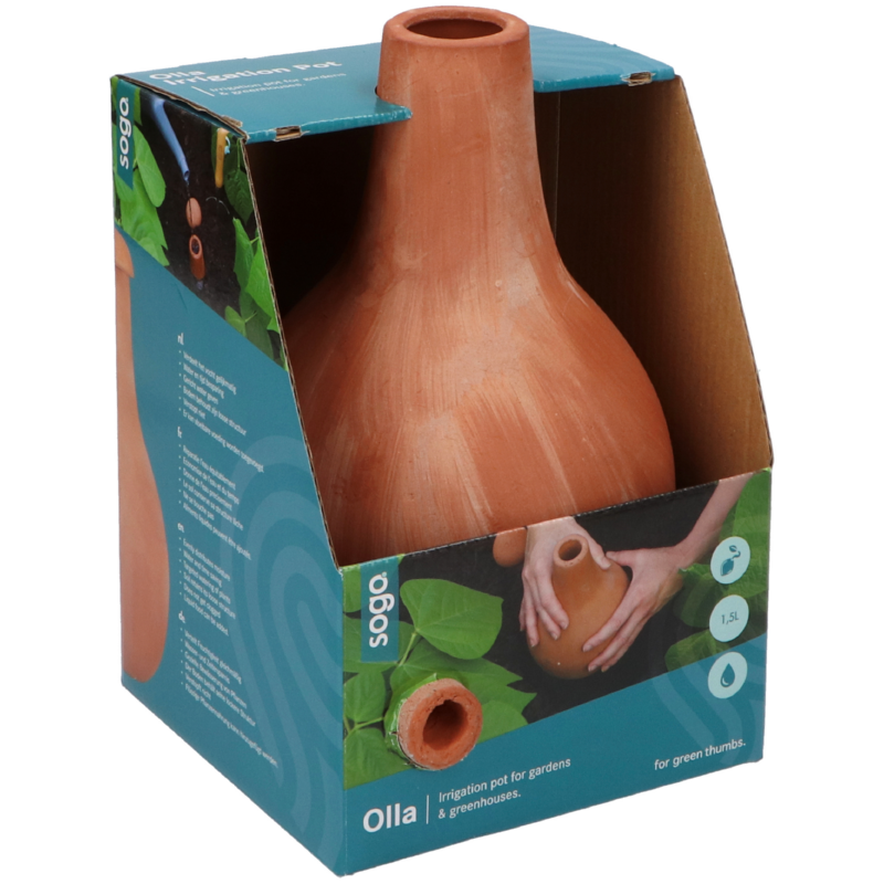 Waterkruik Olla terracotta, 1.5 liter