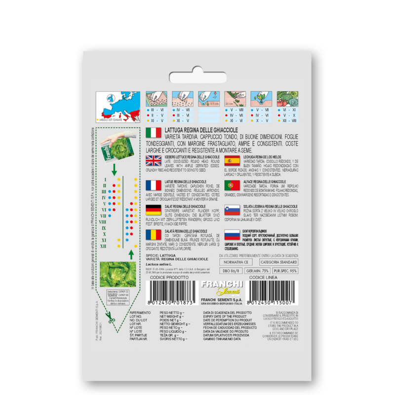 Ijssla, Lattuga Regina Ghiacciole