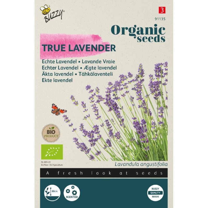 Biologische Lavendel Echte