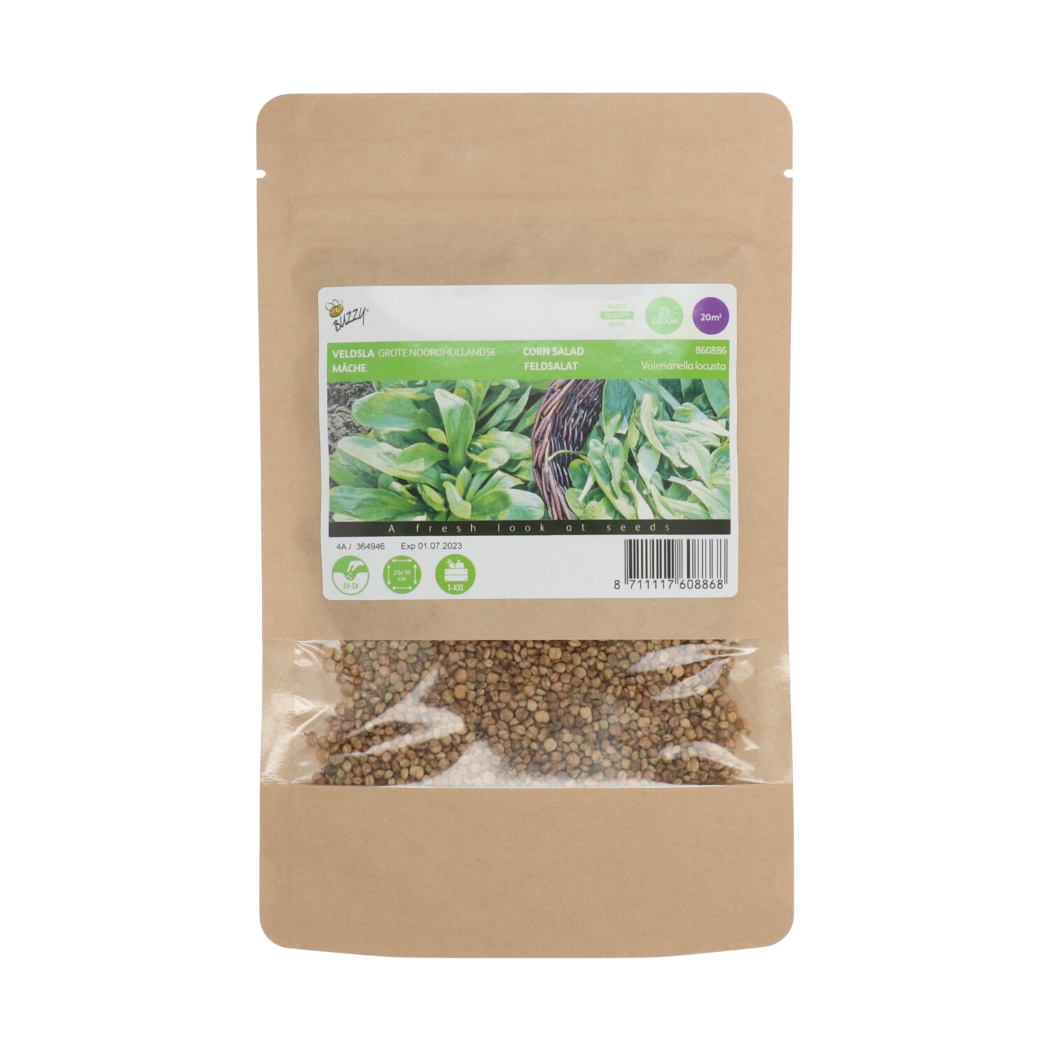 Veldsla Zaden Grote Noordhollandse 25g