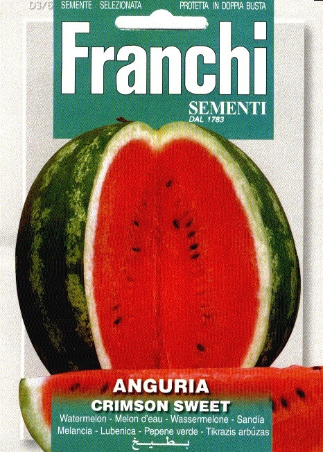 Franchi Watermeloen Zaden Anguria Crimsons Sweet
