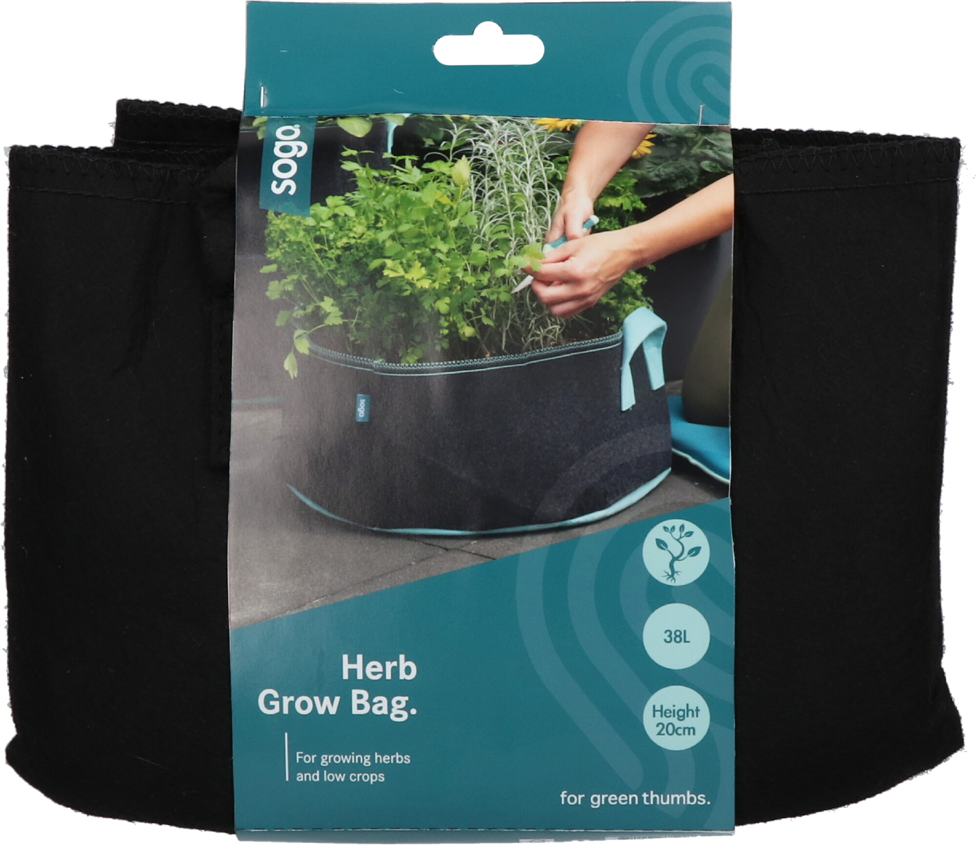 SOGO Plantzak voor kruiden en groente 38ltr