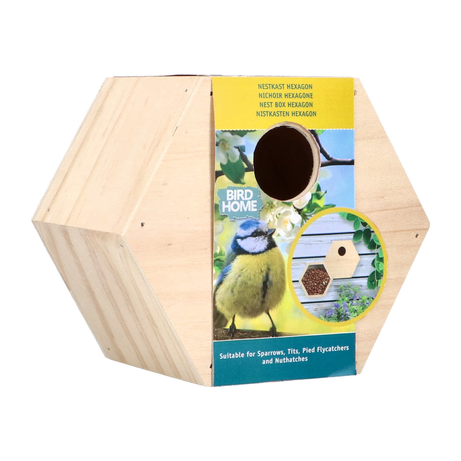 Bûten Home Hexagon Mezen Nestkast