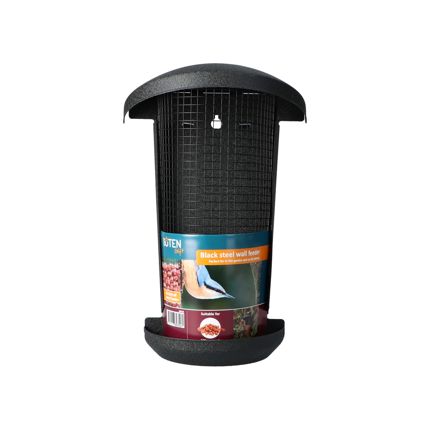 Bûten Gift Blacksteel Muur pindafeeder