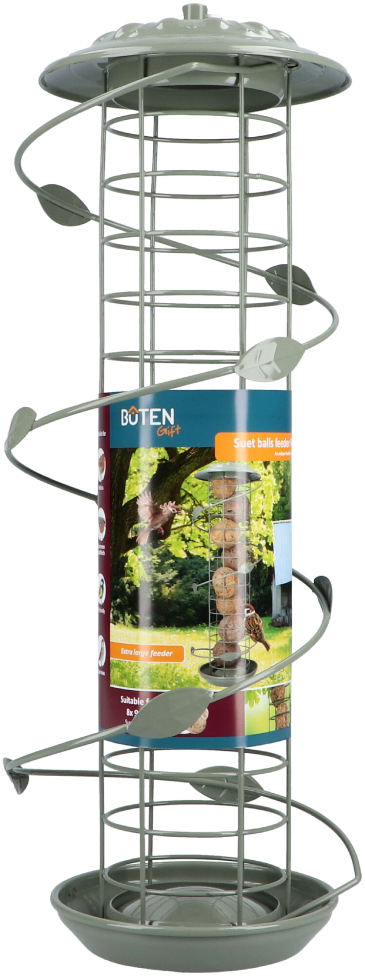 Bûten Gift Spiraal Vetbol feeder Forest