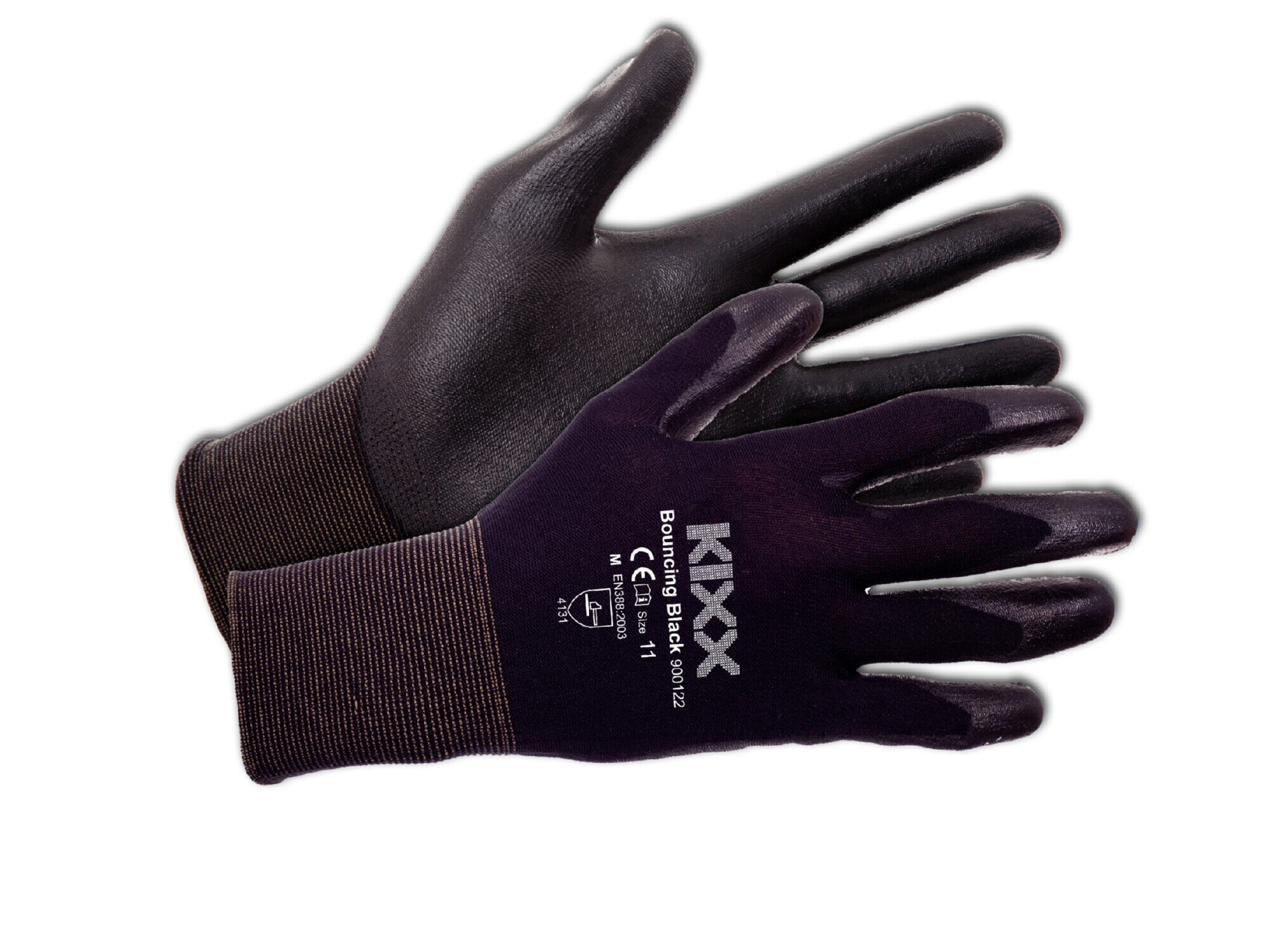 Kixx Handschoen Bouncing Black maat 11 Zwart