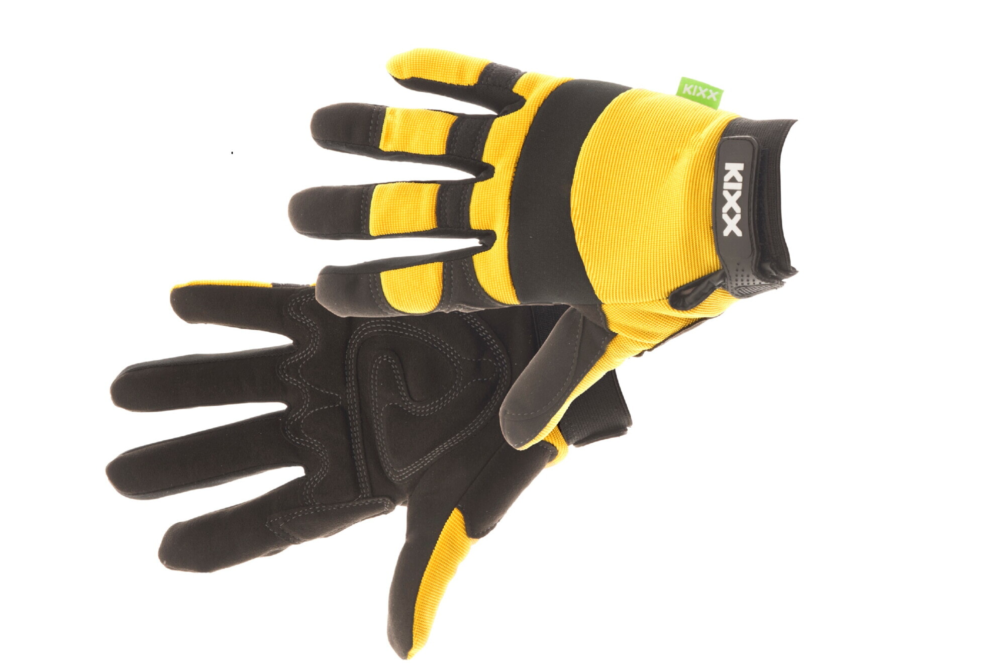 Kixx Handschoen Brick maat 10 Geel/Zwart