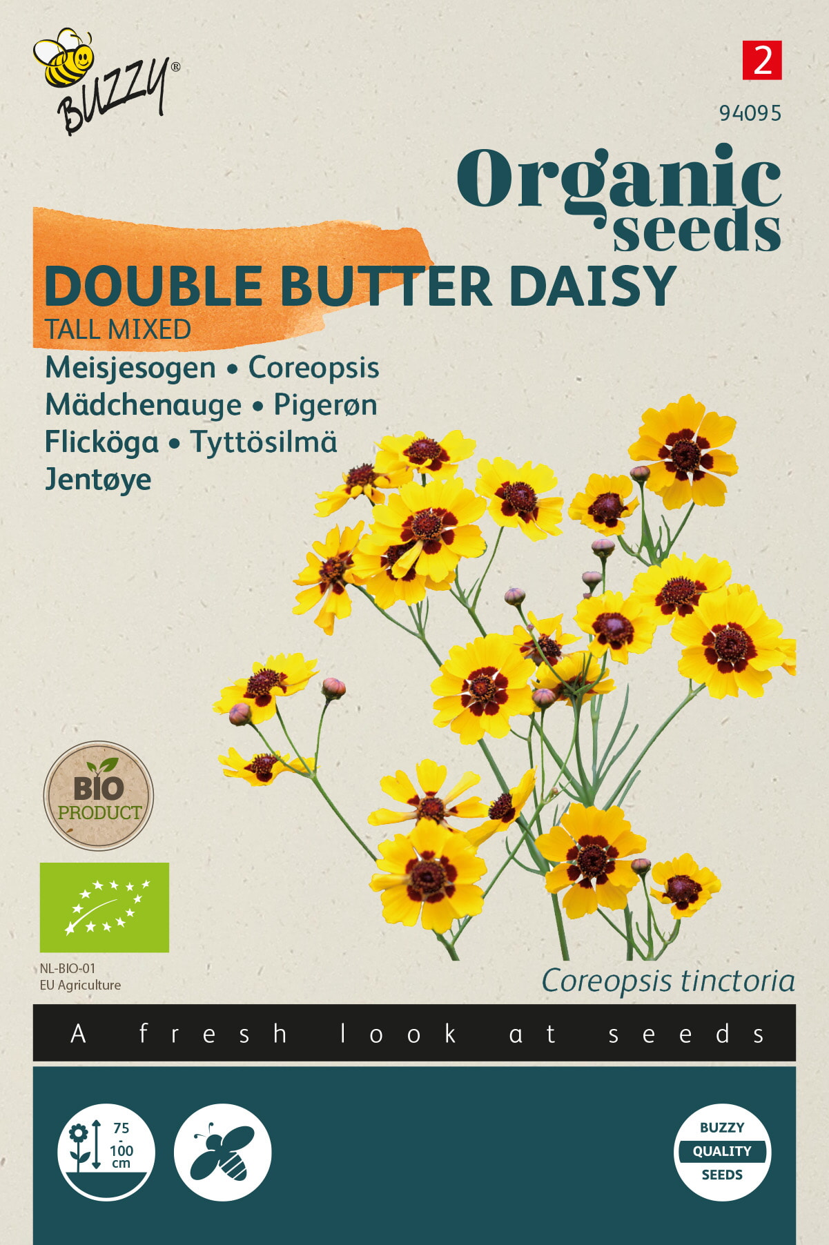 Buzzy Biologische Meisjesogen Zaden
