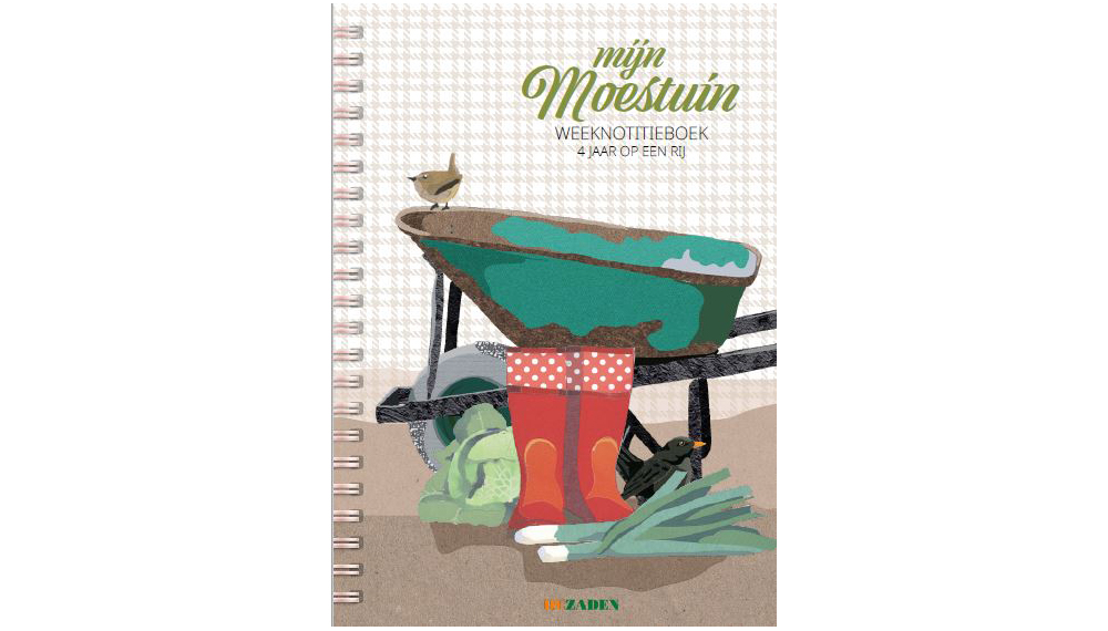 weeknotitieboek planner voor de sier en moestuin