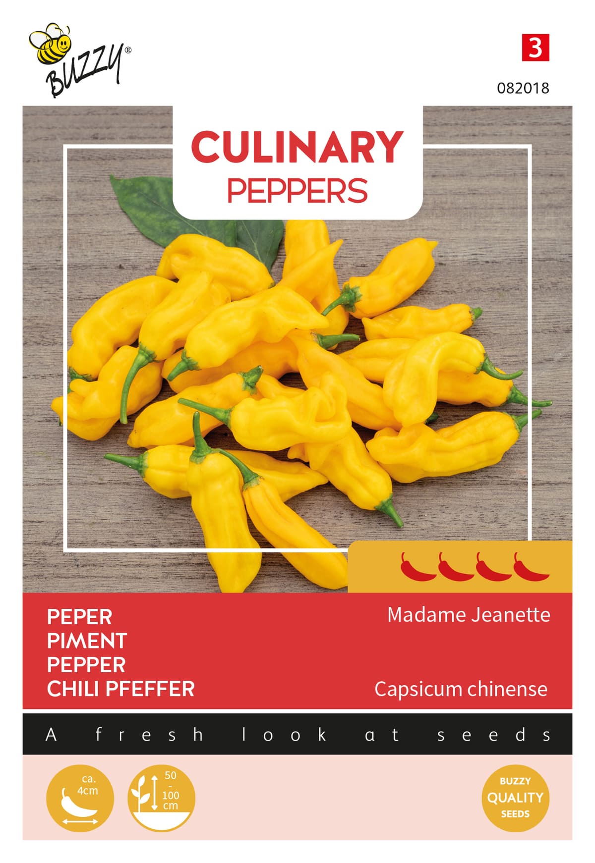 Buzzy Culinary Peper Zaden Madame Jeanette