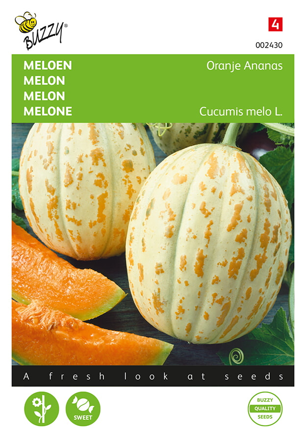 Buzzy Meloen Zaden Oranje Ananas