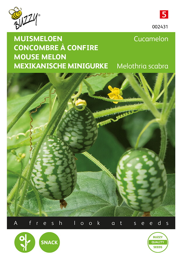 Buzzy Muismeloen Zaden Cucamelon
