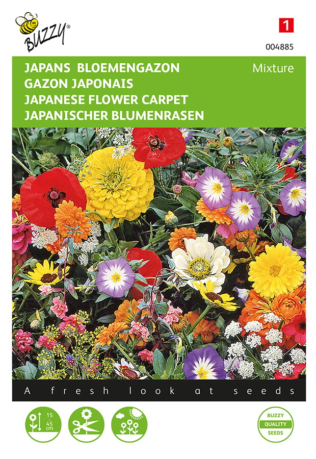 Buzzy Japans Bloemengazon Zaden
