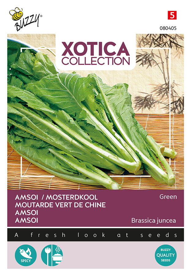 Buzzy Xotica Mosterdkool Zaden Green