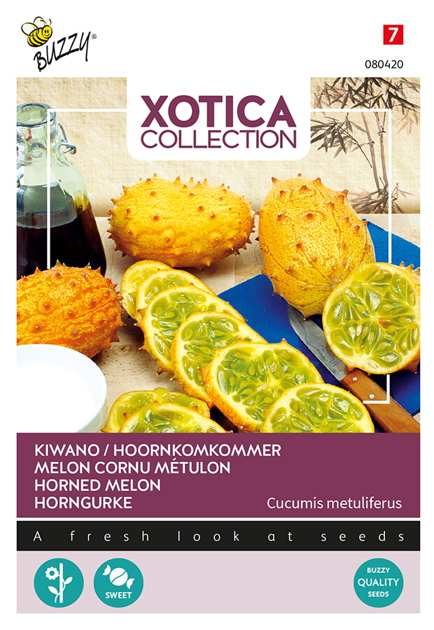Buzzy Xotica Kiwano Hoornkommer Zaden