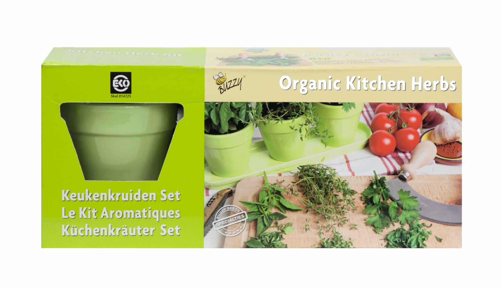 Buzzy Biologische Keukenkruiden Set
