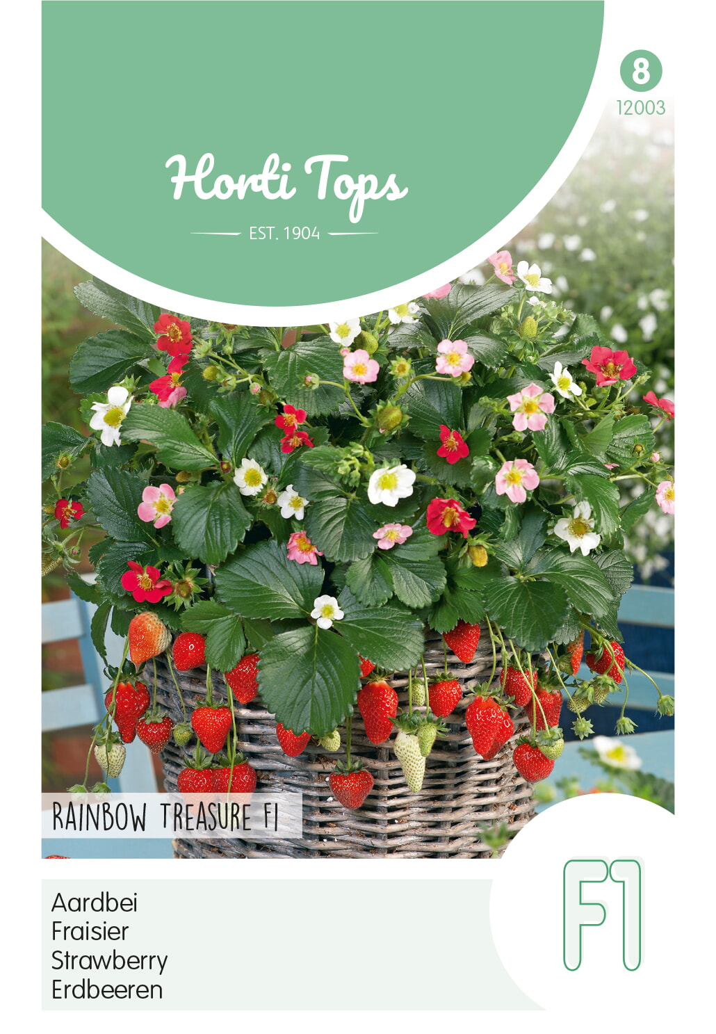 HT Aardbei Zaden Rainbow Treasure F1