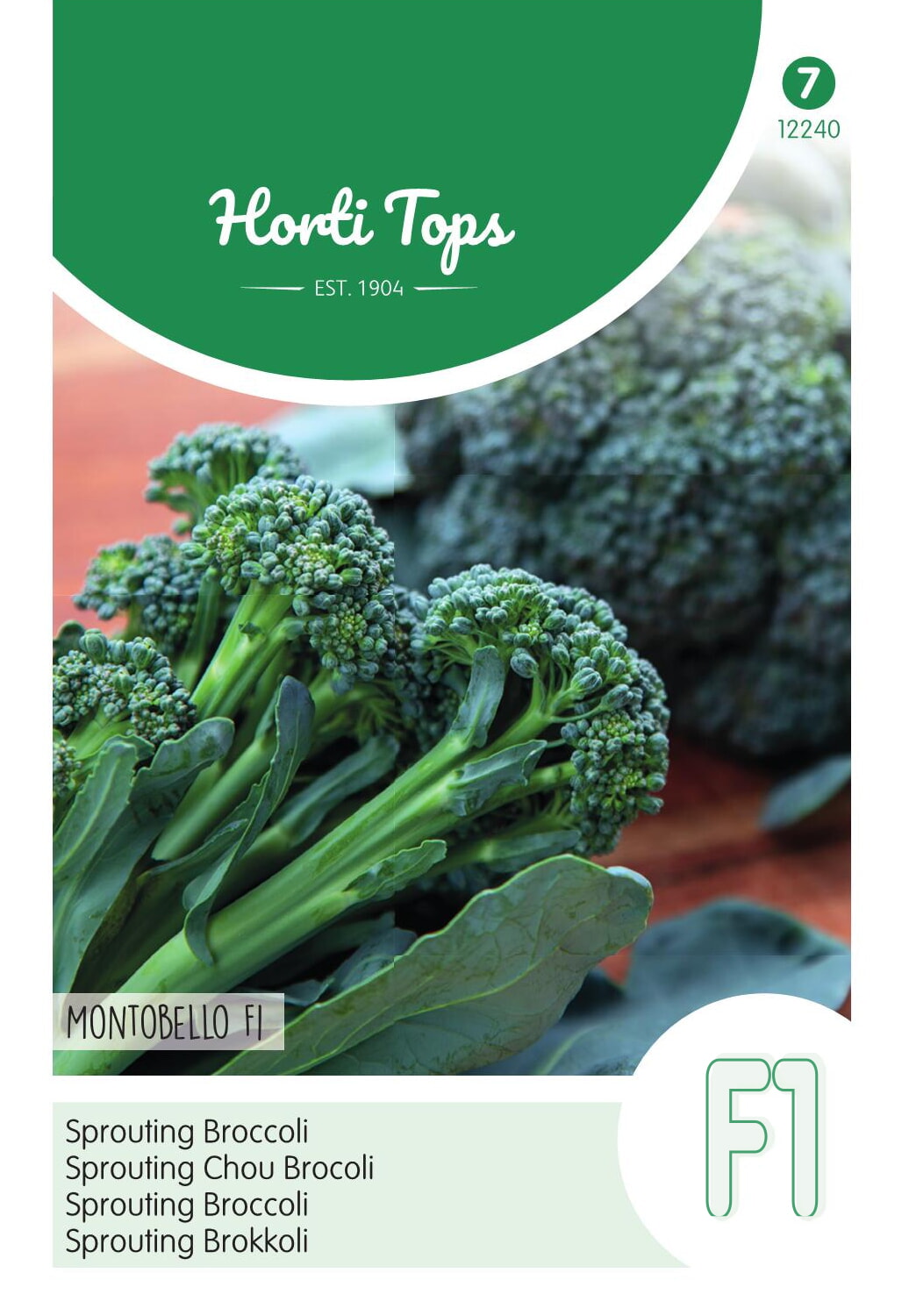 HT Sprouting Broccoli Zaden Montobello F1