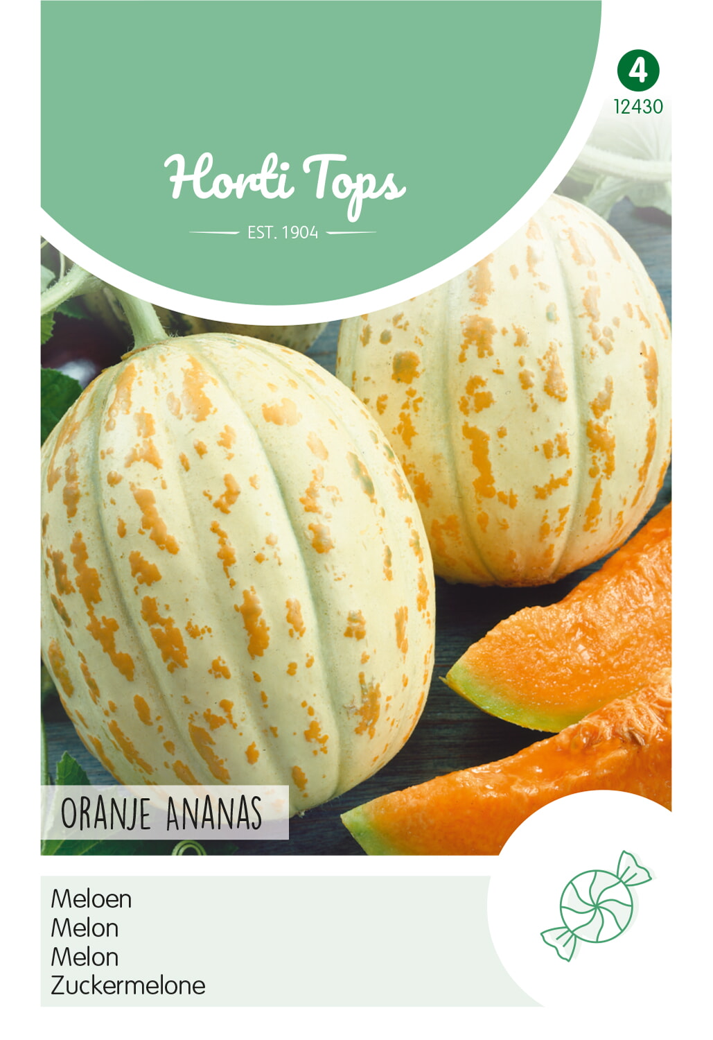 HT Meloen Zaden Oranje Ananas