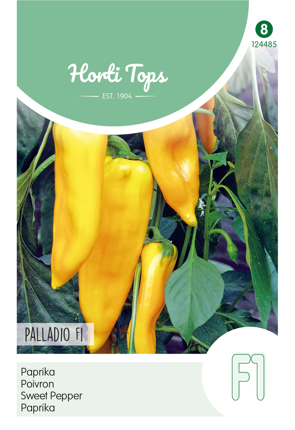 HT Paprika Zaden Gele Koehoorn
