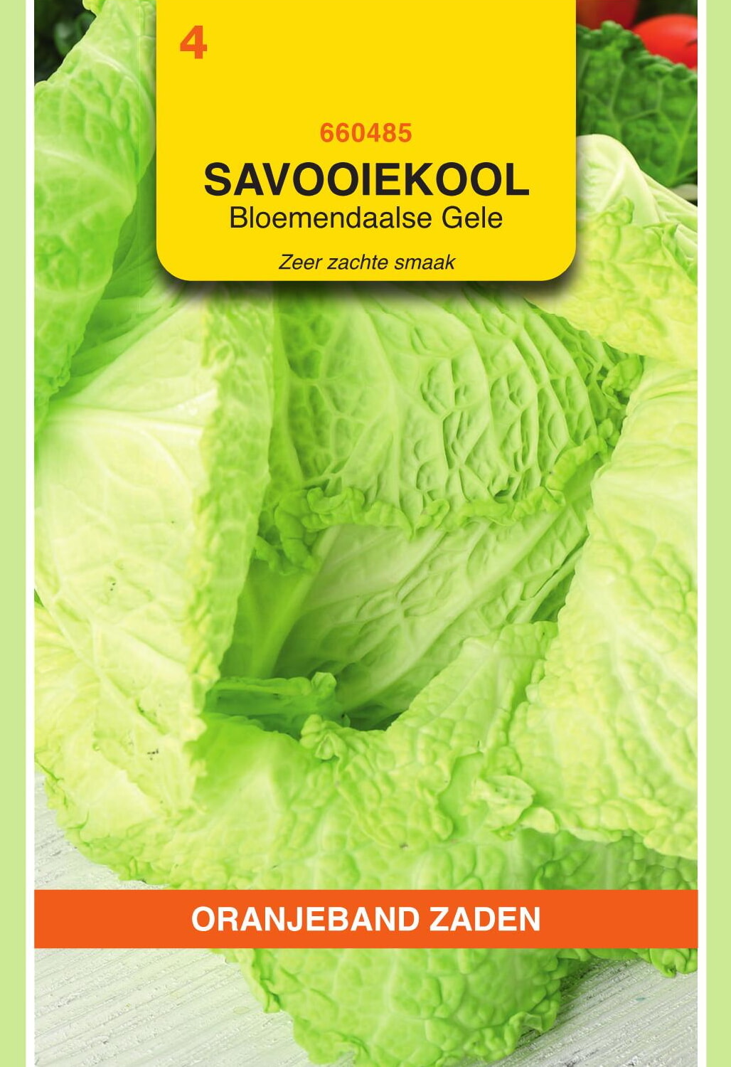 OBZ Savooiekool Zaden Bloemendaalse Gele