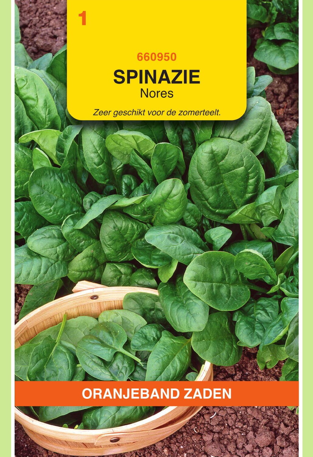 OBZ Spinazie Zaden Nores 15g